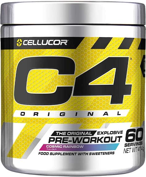 C4 Original Pre Workout Cosmic Rainbow 390 Gr What Sup