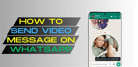 How To Send Video Message On Whatsapp