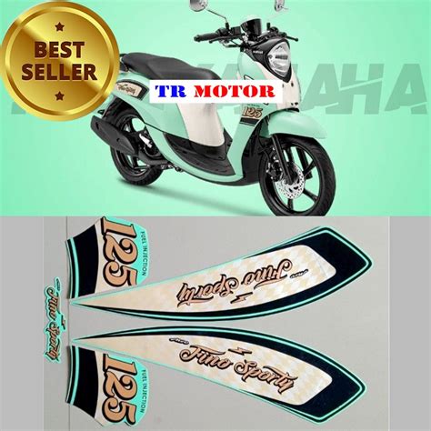 Jual Striping Stiker Polet List Motor Yamaha Fino Sporty Fi