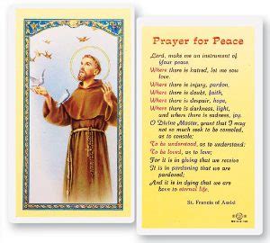 Prayer To St Francis Of Assisi For A Sick Pet - PetsWall