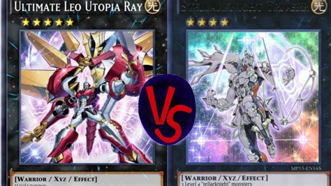 Yu Gi Oh Duel Links Ultimate Leo Utopia Ray Vs Tellarknight Epic Duel