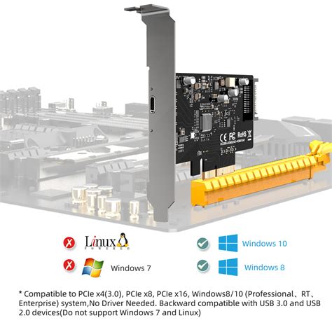 MAIWO KC008 Type USB C PCI Express To USB 3 2 Gen2x2 20Gbps PCIe PCI E