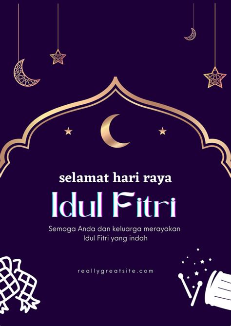 Page 17 Free And Customizable Selamat Hari Raya Templates