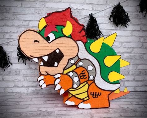 Bowser Pi Ata Super Mario Bros Birthday Party Mario Bros Birthday