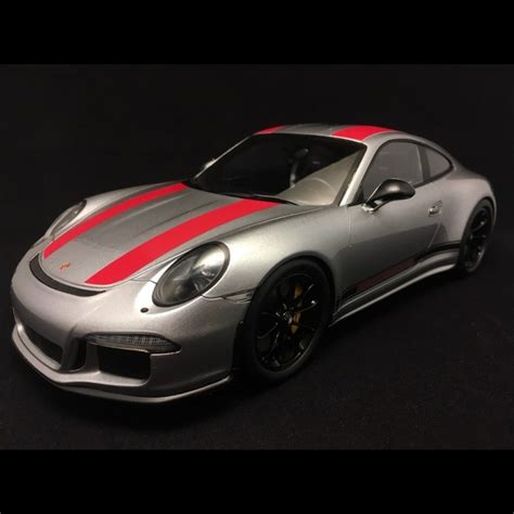 Porsche R Type Silver Red Spark Wax