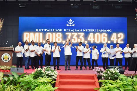 Pahang Capai Kutipan Hasil Rm Bilion Pahang Media