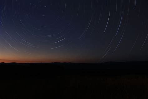 Time-lapse Photography of Stars in Sky at Night · Free Stock Photo