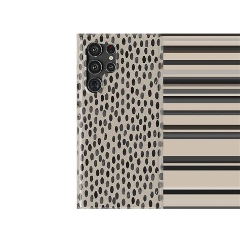 Coffee Polka Samsung S22 Ultra Case CaseFace Uk