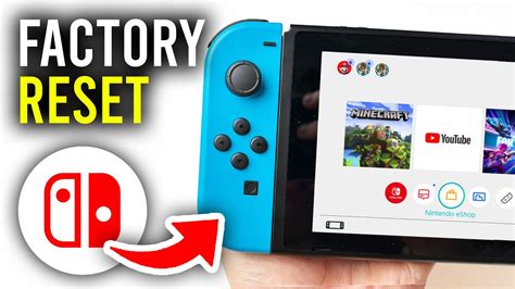 How To Factory Reset Nintendo Switch Full Guide Youtube