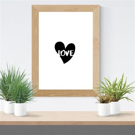 Love Wall Art Love Printable Poster Inspirational Wall Art Etsy