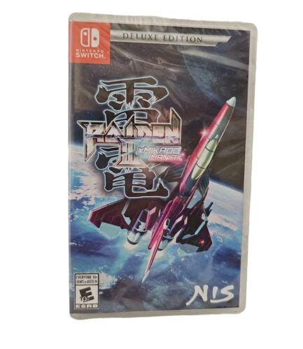 Raiden Iii X Mikado Maniax Deluxe Edition Nintendo Switch New