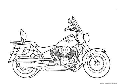 Motorcycle Coloring Pages Pictures Coloring Pages Motorcycle Drawing