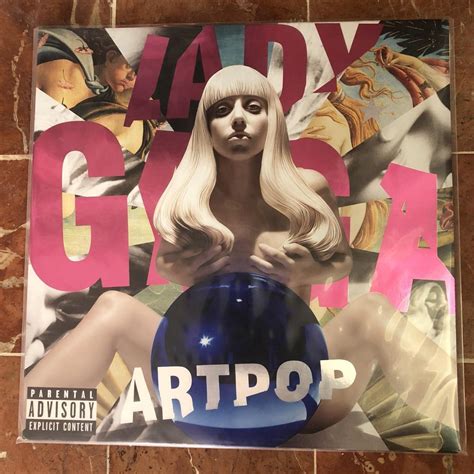 Lady Gaga original 2013 artpop foil pressing!!... - Depop