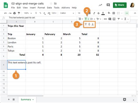 How To Merge Cells In Google Sheets Customguide