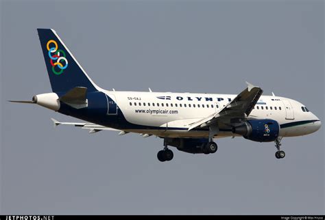 SX OAJ Airbus A319 112 Olympic Air Max Hrusa JetPhotos