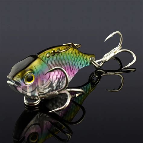 Juyang Pcs Fishing Lure G Cm Metal Vib Lure Treble Hook Fishing