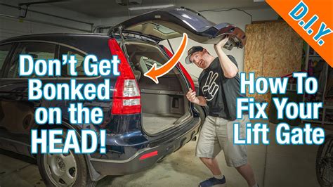 How To Replace Rear Hatch Struts Make Your Liftgate Stay Open Again