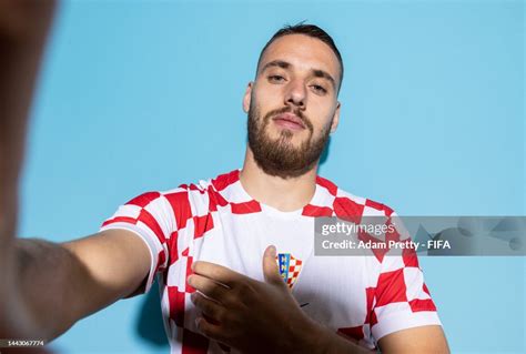 Nikola Vlasic Of Croatia Poses During The Official Fifa World Cup