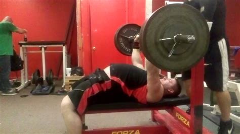 Tampa Barbells Steven Toole Raw Bench Lbs Youtube