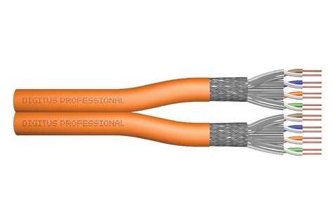 Digitus Instalační kabel CAT 7 S FTP 1200 MHz Eca EN 50575 AWG 23 1