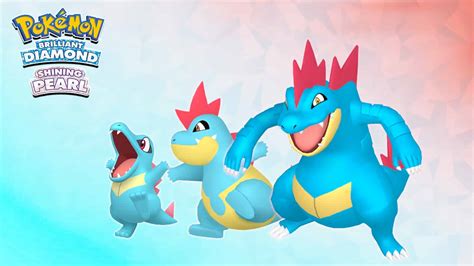 Wie Man Totodile Croconaw Feraligatr In Pokémon Strahlender Diamant