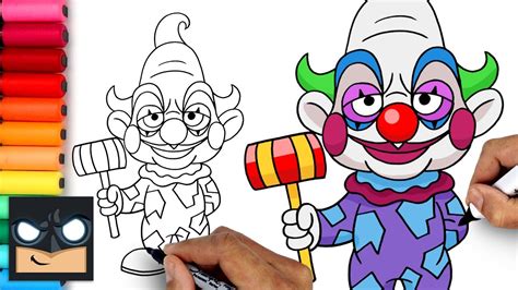 How To Draw Jumbo Killer Klowns From Outer Space YouTube