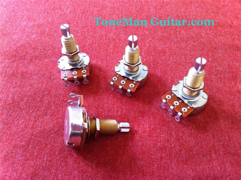 Gibson Les Paul Prewired 50s Wiring Harness Long Shaft Pots With Orange Droptone Caps