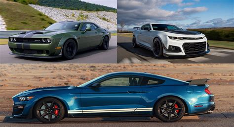 Refreshing Or Revolting Shelby GT500 Vs Camaro ZL1 Vs Challenger