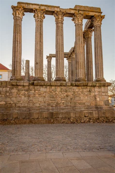 Diana Temple stock photo. Image of diana, portugal, heritage - 89800576