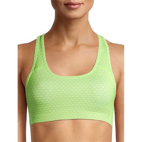 Athletic Works Women S Active Racerback Sports Bra