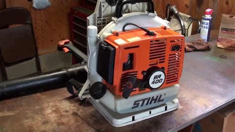 Stihl Br Backpack Blower Review Youtube