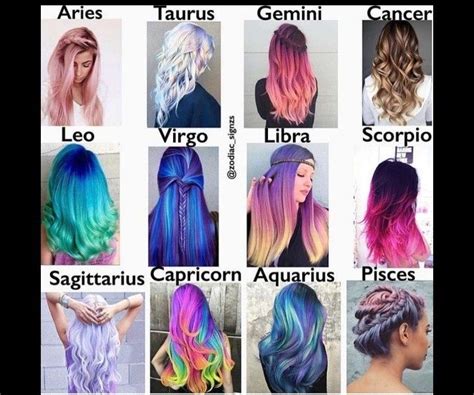 Pin By Akshata Badola On Zodiac Hairstyles Zodiac Signs Hairstyle