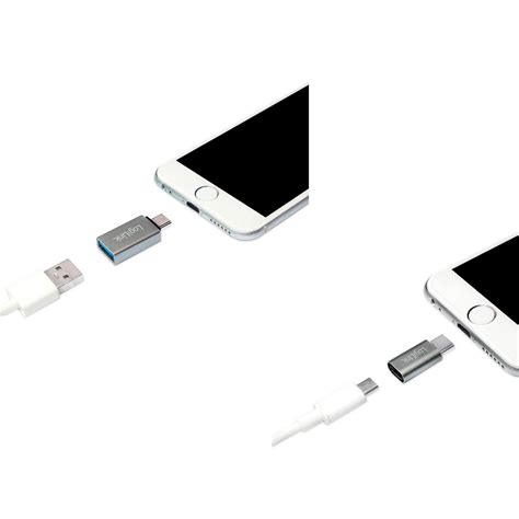 Usb C Adapter Usb C Til Usb Amicro Usb Logilink 2 Pack 55 Dkk