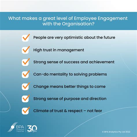 What Makes A Great Level Of Employee Engagement With The Organisation