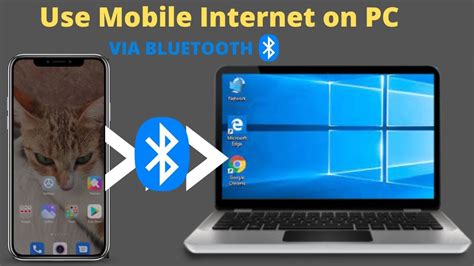 How To Connect Internet From Mobile To Pc Via Bluetooth Tethering YouTube