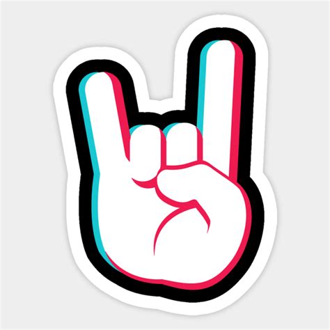 Tiktok Yo Emoji Smiley White Tik Tok Black Sticker Teepublic