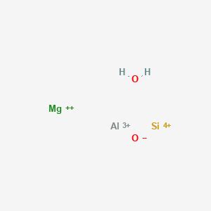 Magnesium aluminum silicate type IA | AlH2MgO2Si+7 | CID 165411831 ...