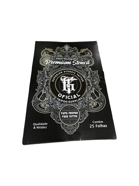 Papel Hectogr Fico Stencil Gt Hornet Cx Unidades Cortattoo