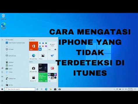 Iphone Tidak Connect Terdeteksi Di Itunes I Terbaru Youtube