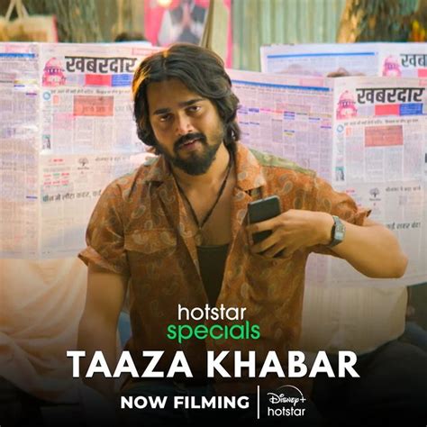 Taaza Khabar Hotstar Cast Crew Release Date Actors Wiki More