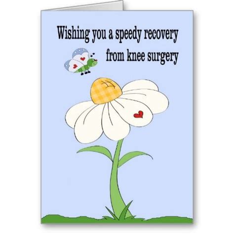 Knee Surgery Get Well Card Get Well Soon Funny Get Well Soon Quotes