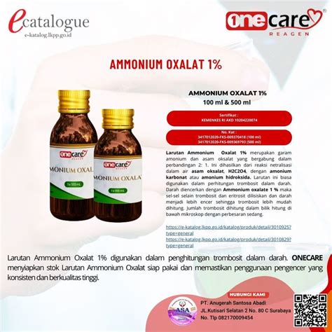 Ammonium Oxalat Ml