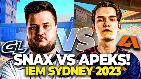 DRUŻYNA SNAXA vs APEKS na IEM SYDNEY 2023 YouTube