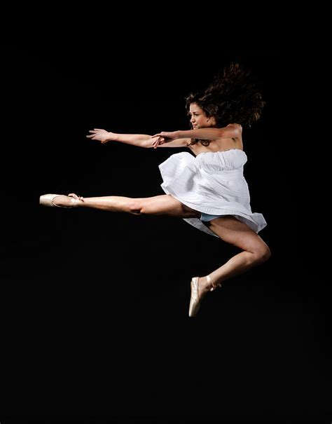 Ballerina Jumping Photograph By Stock Colors Pixels