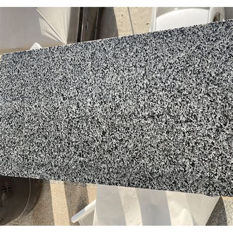 G Dark Grey Flamed Granite Tile From China Manufacturer Hibo Stone