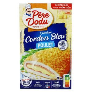 Livraison à domicile Père Dodu Cordon Bleu au Poulet 200g 2 Filets