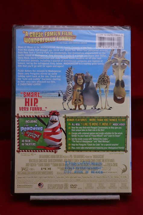 Madagascar The Penguins In A Christmas Caper Dreamworks Dvd