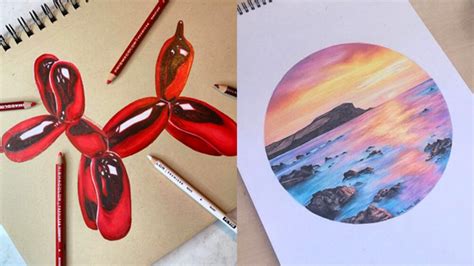 40+ Drawing ideas with colored pencils | Sky Rye Design