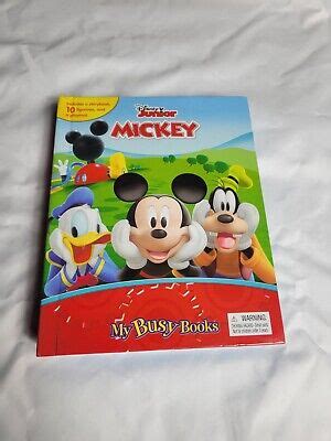 Disney Junior Mickey Mouse Clubhouse My Busy Book Ebay