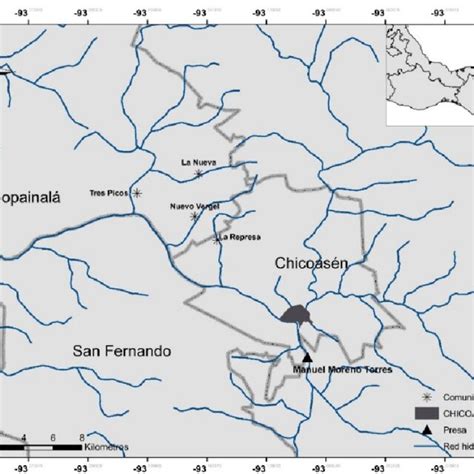 Área de estudio Cuenca media del rio Grijalva Chiapas Download